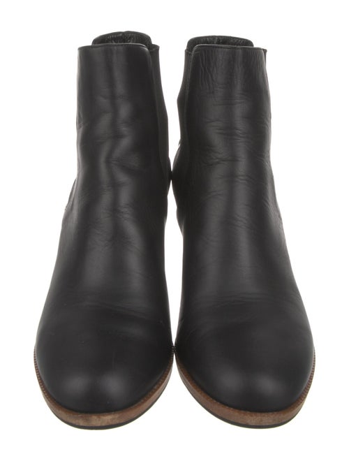 Fendi Leather Chelsea Boots