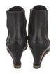 Fendi Leather Chelsea Boots
