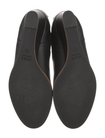 Fendi Leather Chelsea Boots