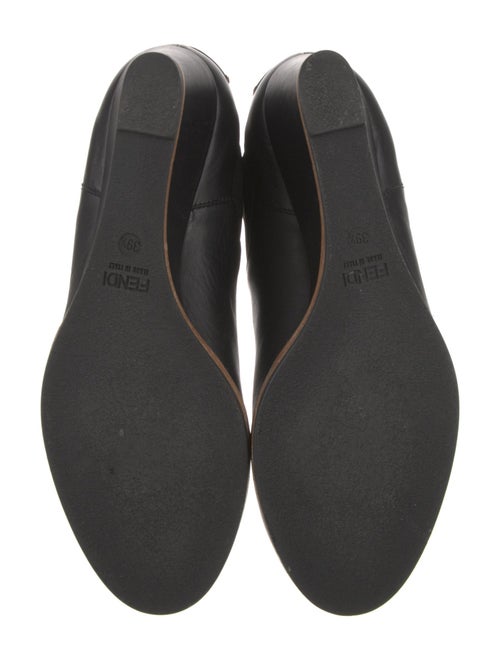 Fendi Leather Chelsea Boots