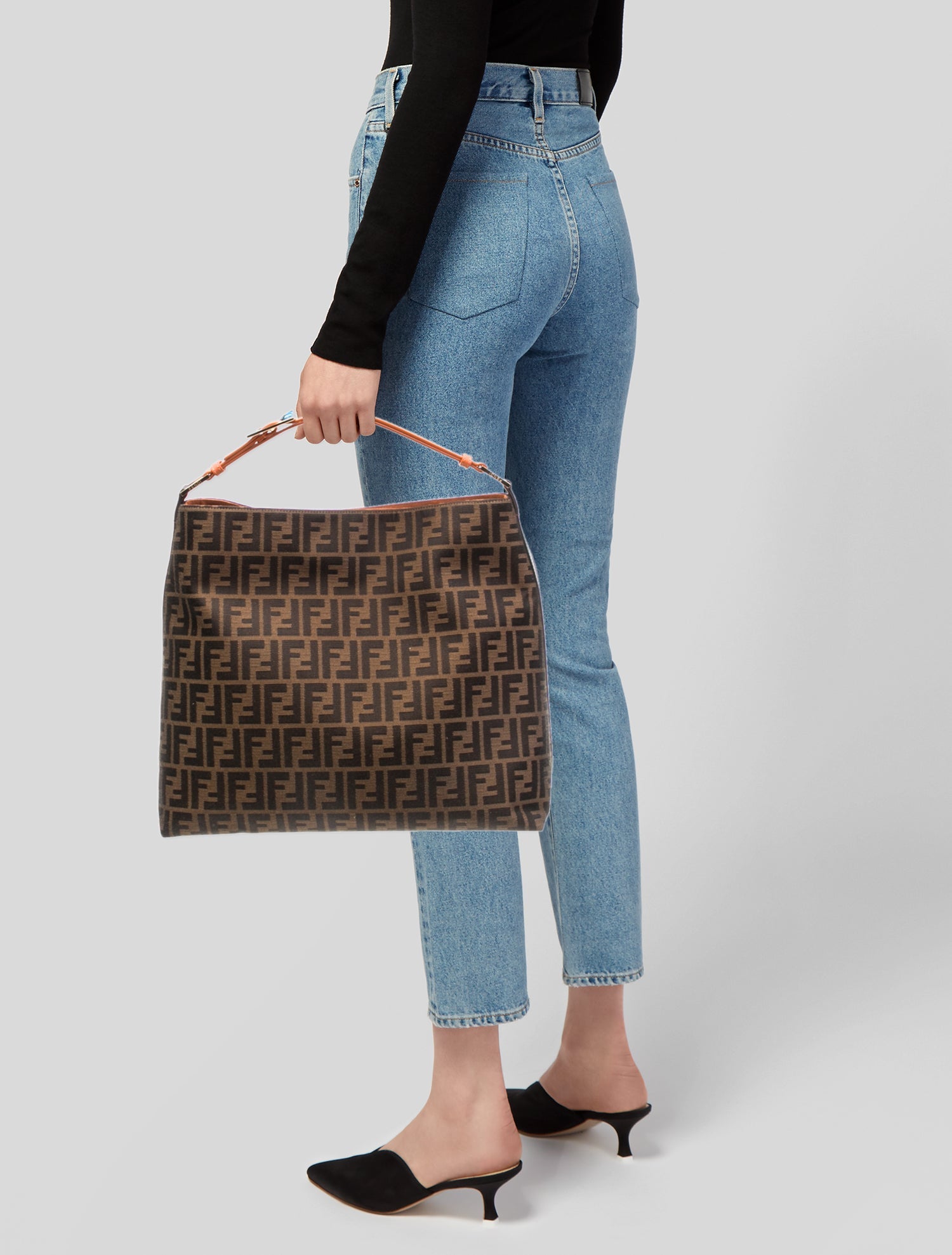 Fendi Zucca FF Logo Tote