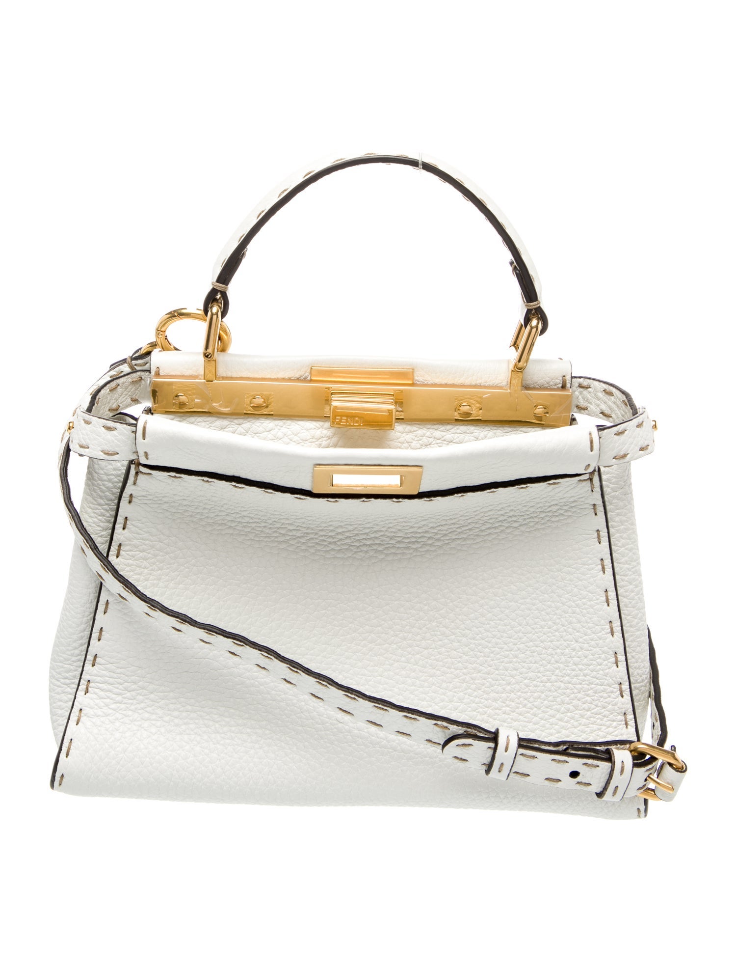 Fendi Leather Peekaboo