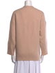 Fendi Virgin Wool V-Neck Sweater