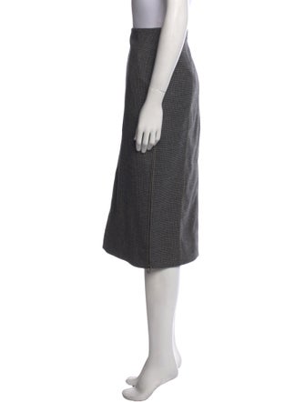 Fendi Virgin Wool Knee-Length Skirt