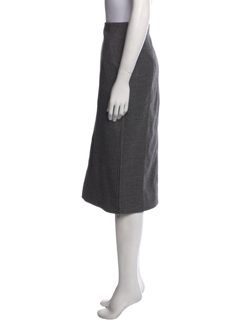 Fendi Virgin Wool Knee-Length Skirt