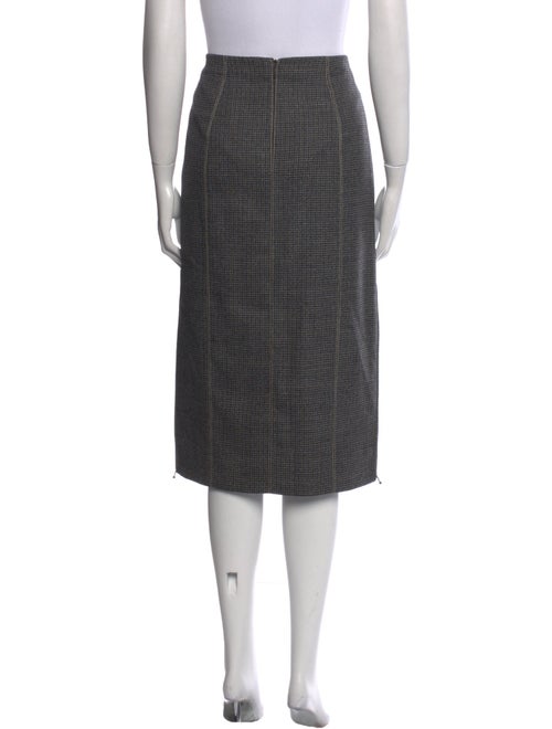Fendi Virgin Wool Knee-Length Skirt