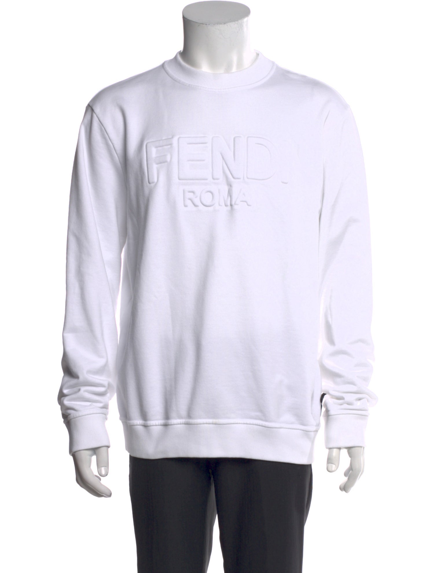 Fendi Graphic Print Crew Neck Sweatshirt