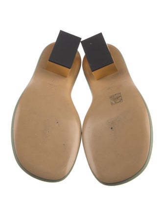 Fendi Leather Slides