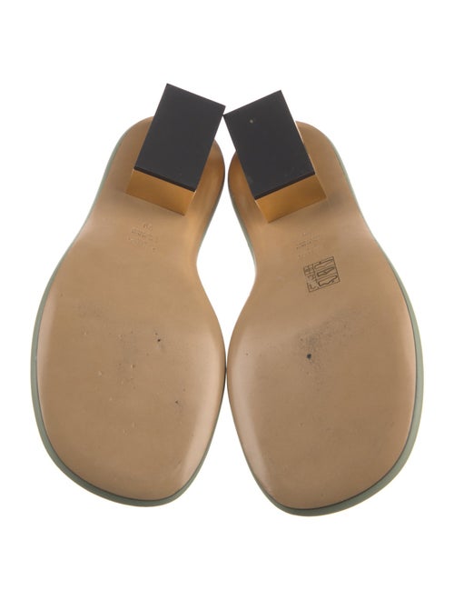 Fendi Leather Slides