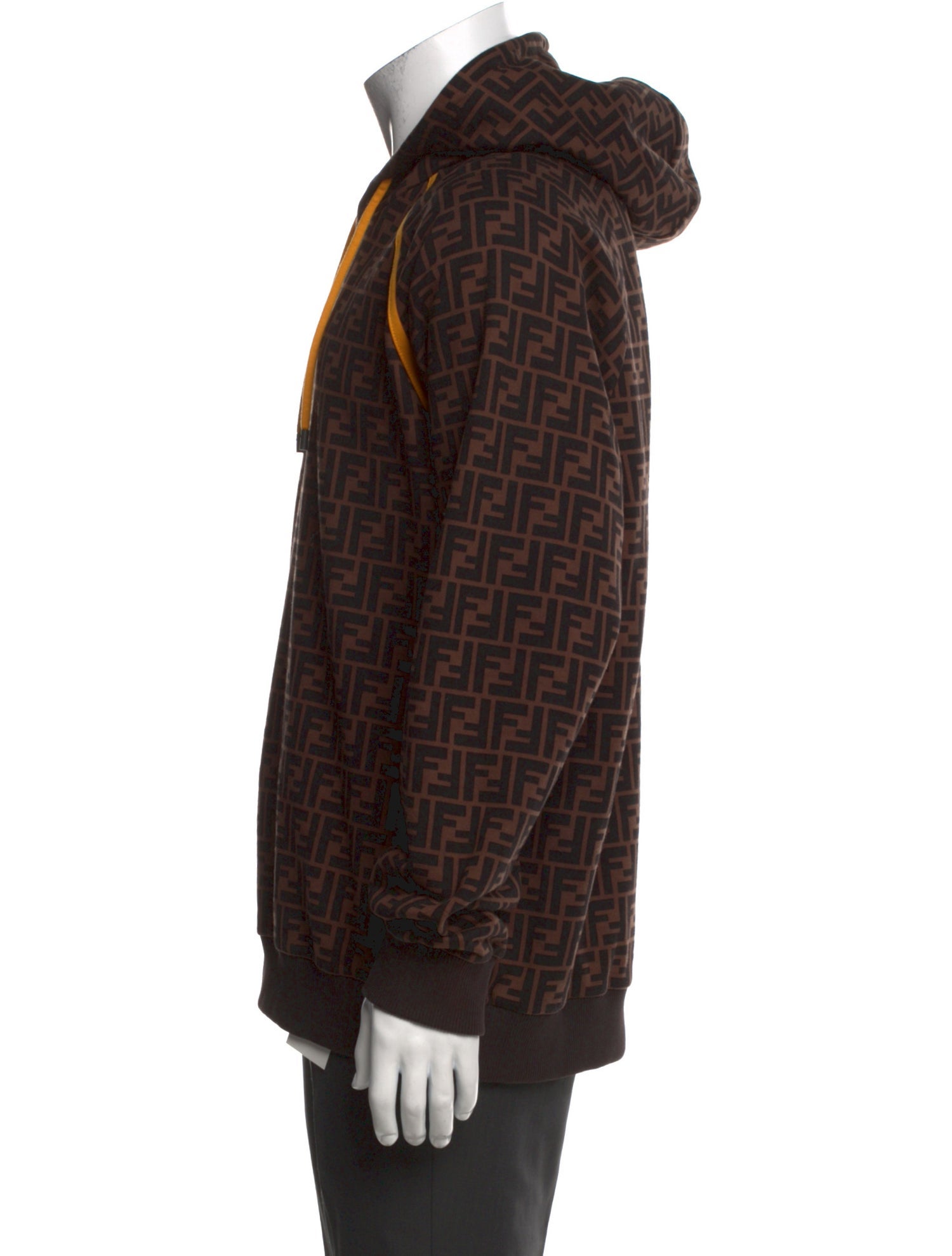 Fendi Zucca FF Logo Printed Hoodie