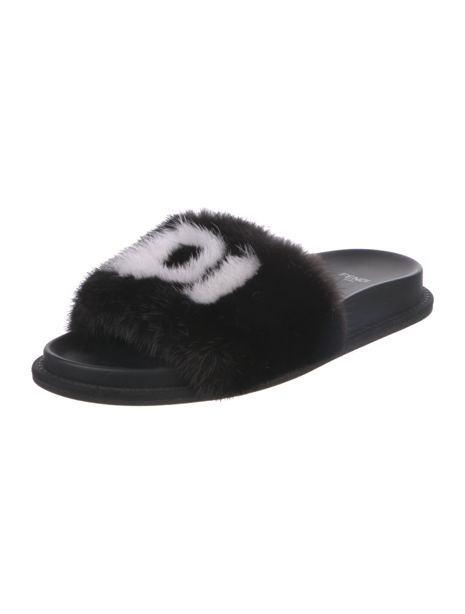 Fendi Fur Slides