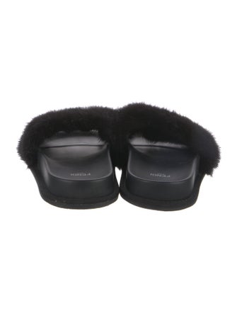 Fendi Fur Slides