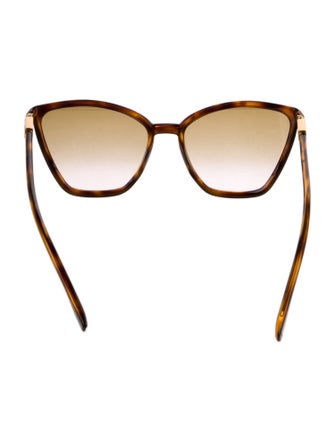 Fendi Zucca FF Logo Cat-Eye Sunglasses