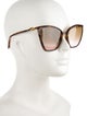 Fendi Zucca FF Logo Cat-Eye Sunglasses