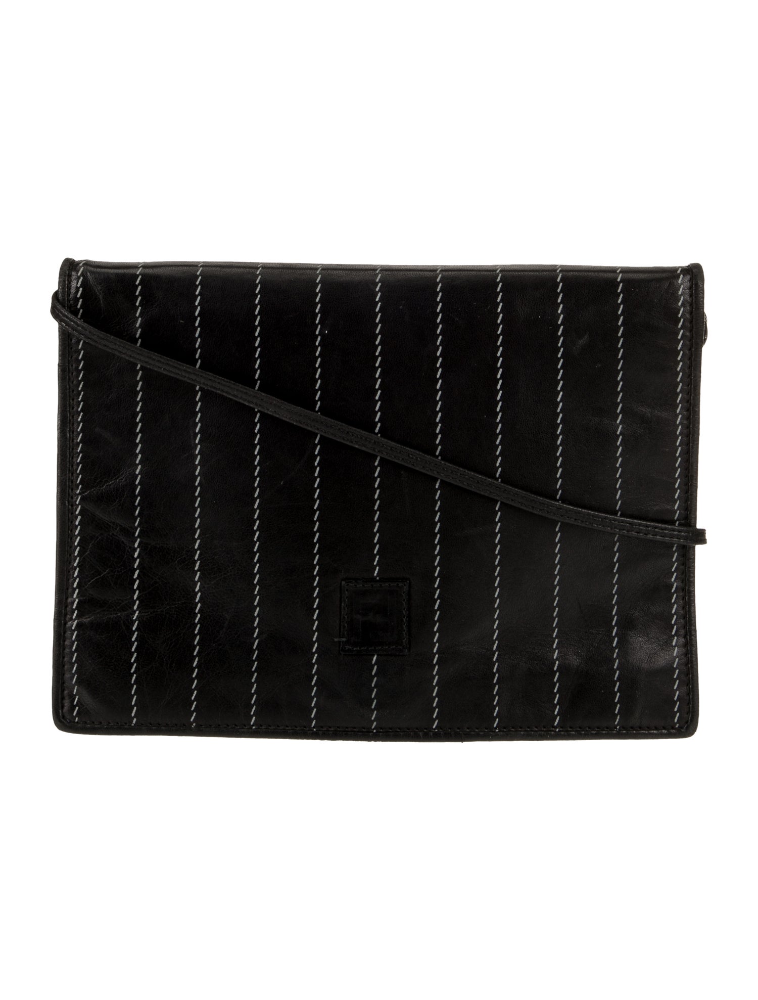 Fendi Zucca FF Clutch Vintage
