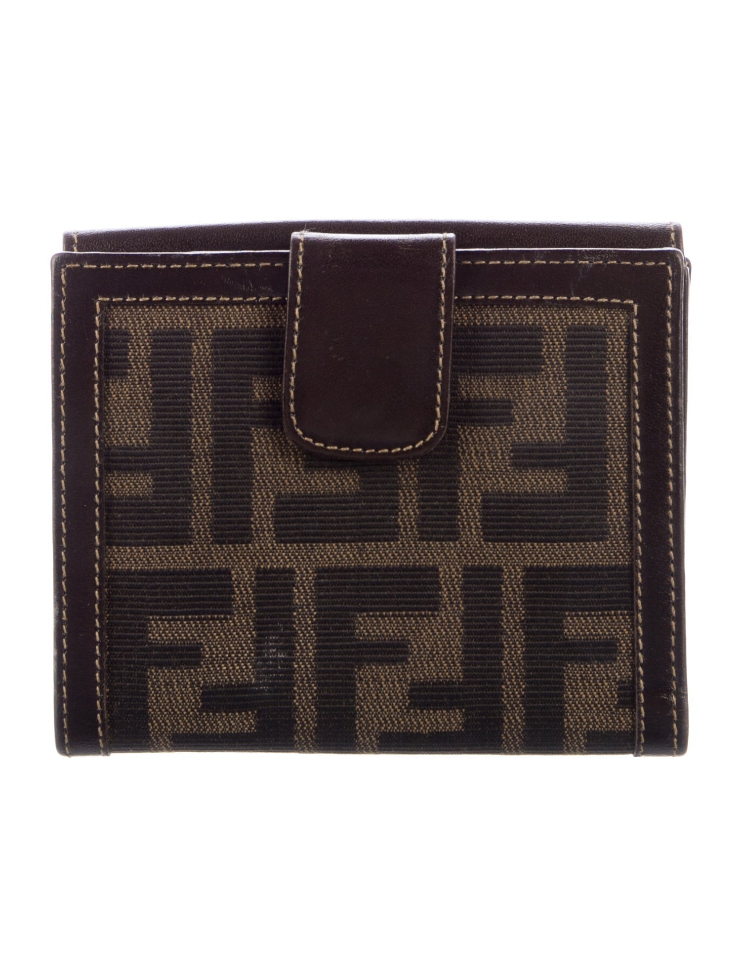 Fendi Vintage French Purse Wallet Compact Wallet