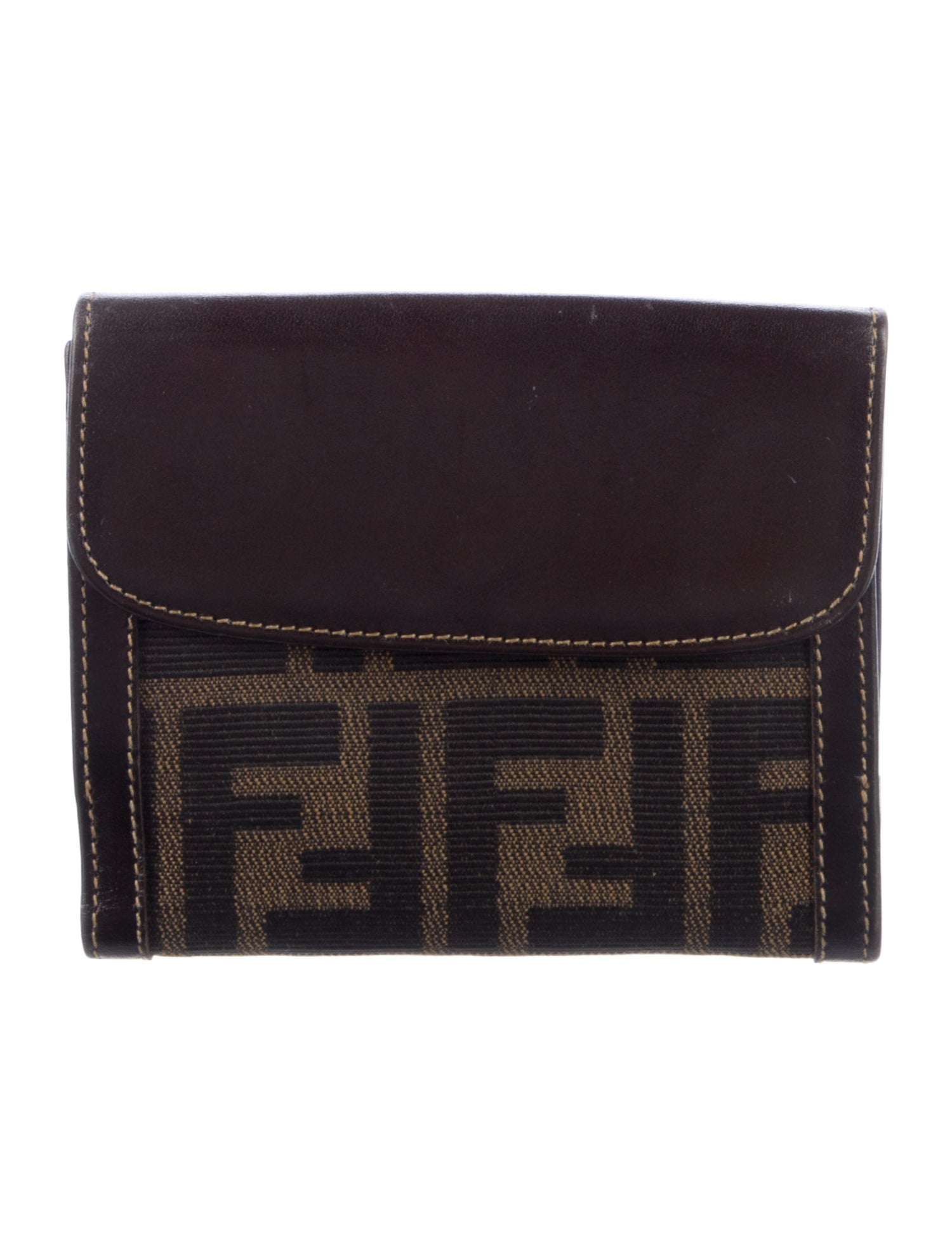 Fendi Vintage French Purse Wallet Compact Wallet