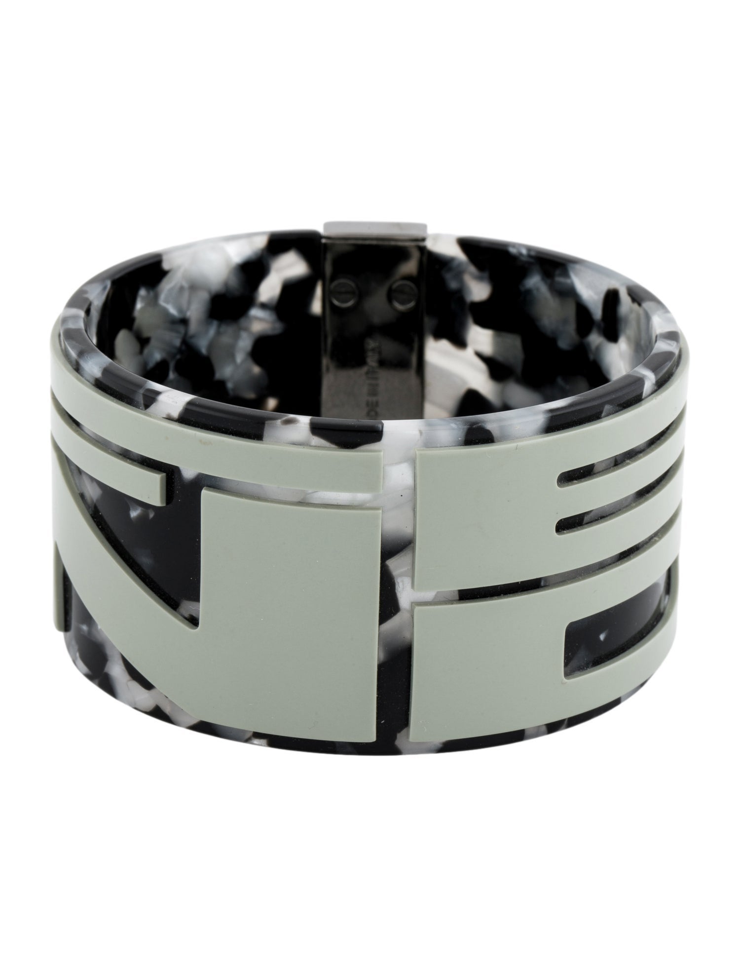 Fendi Logo Resin Bangle