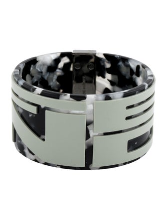 Fendi Logo Resin Bangle