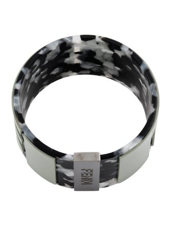 Fendi Logo Resin Bangle