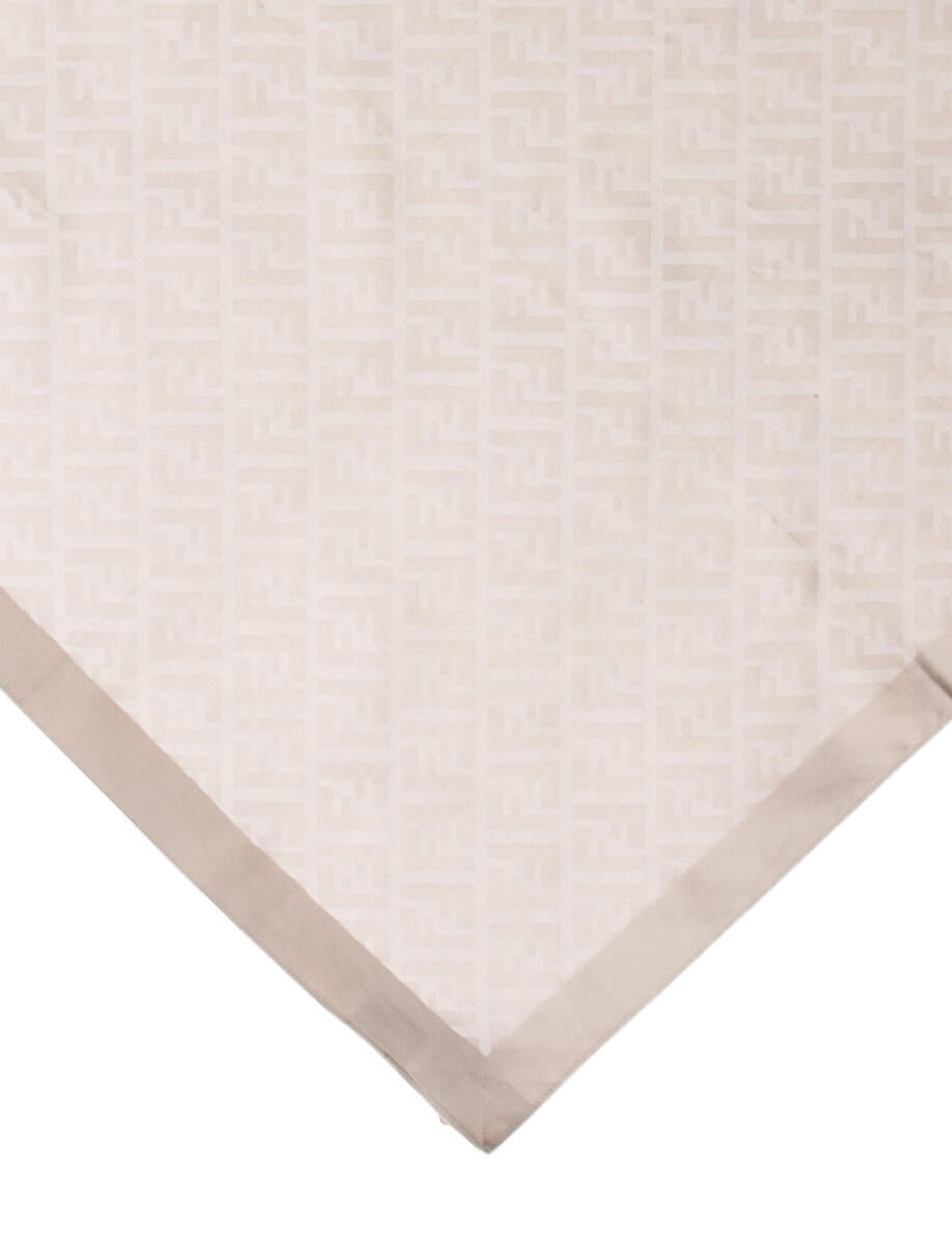 Fendi Pattern Print Pocket Square