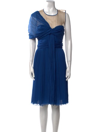 Fendi Silk Knee-Length Dress