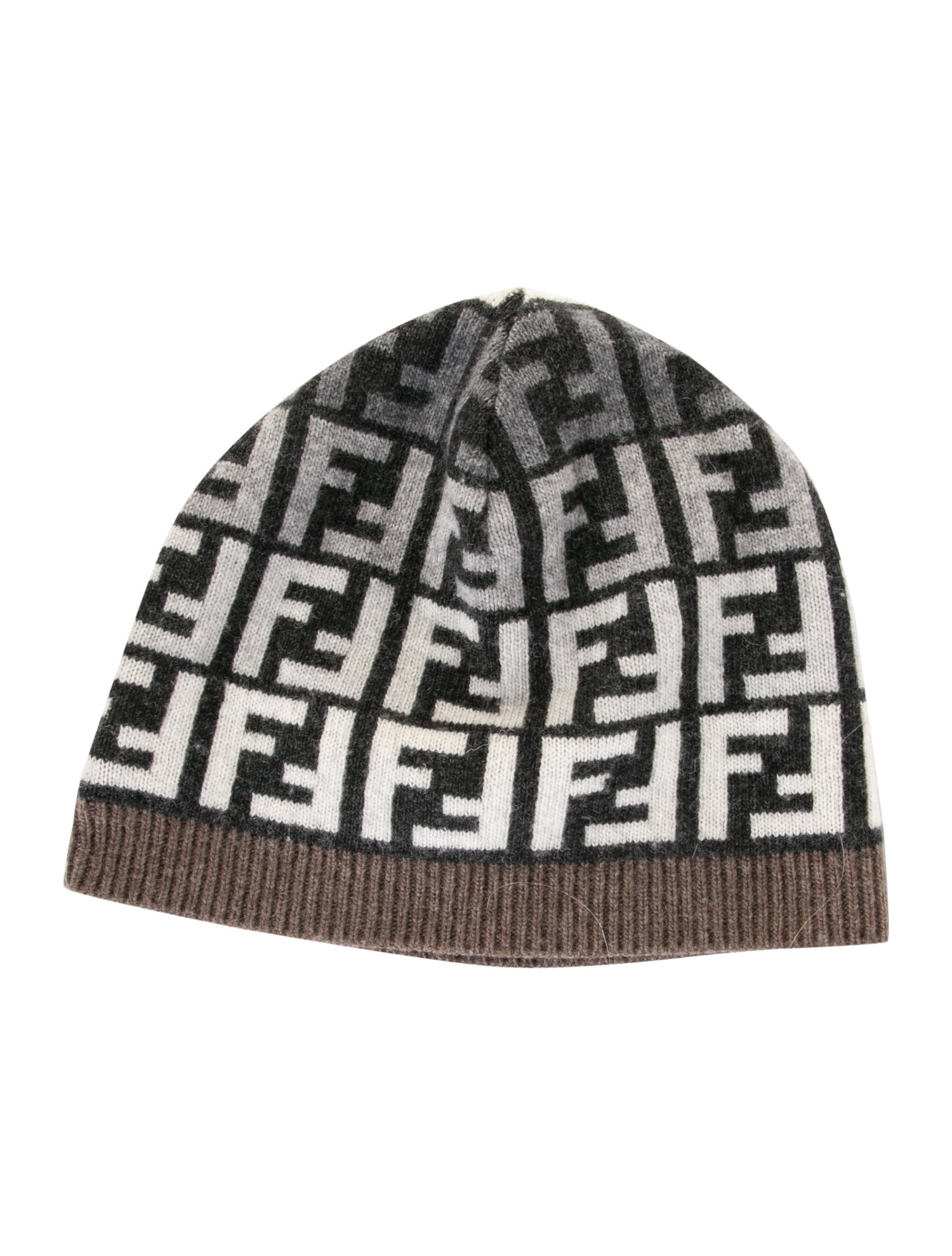 Fendi Patterned Beanie