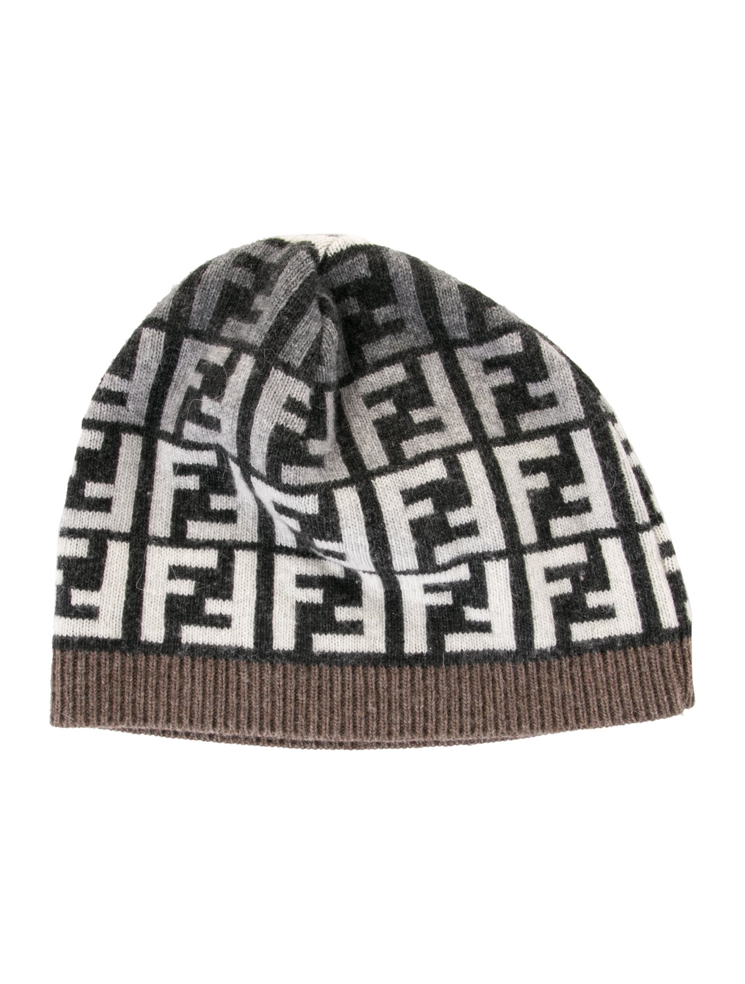 Fendi Patterned Beanie
