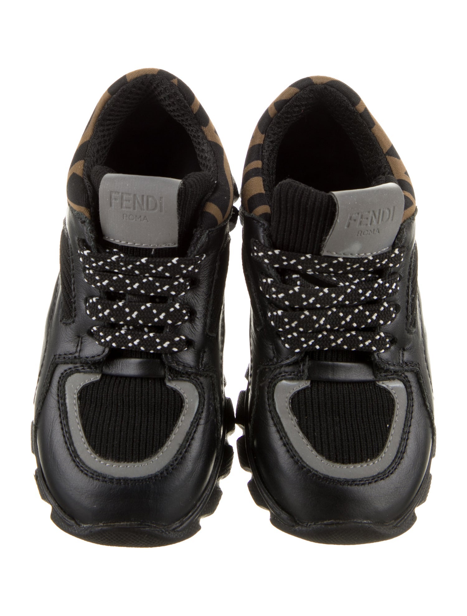 Fendi Boys' Leather Trainers