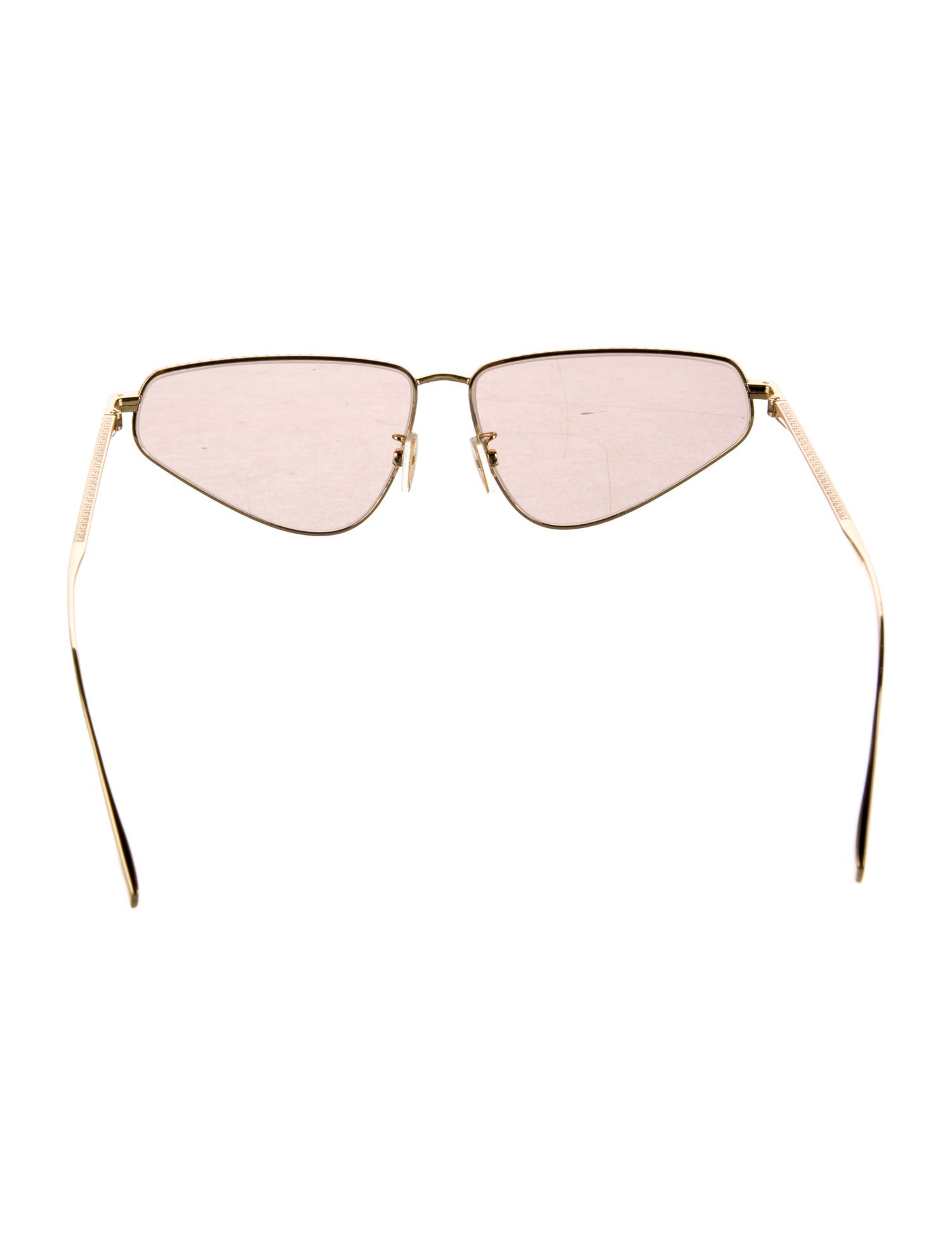 Fendi Zucchino FF Logo Aviator Sunglasses