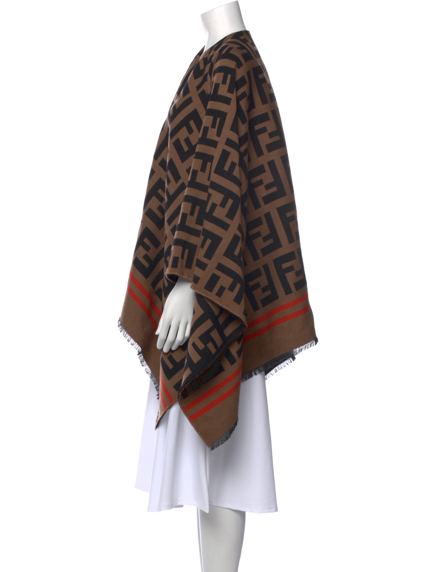 Fendi Wool Printed Sweater