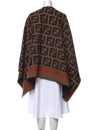 Fendi Wool Printed Sweater