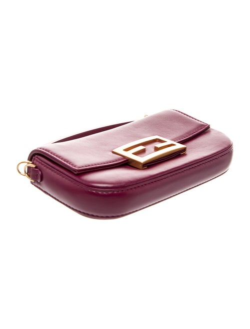 Fendi Leather Baguette Mini 2023
