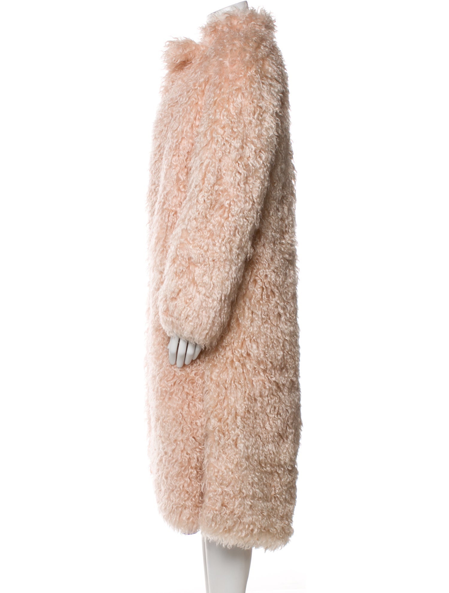 Fendi Mohair Faux Fur Coat w/ Tags