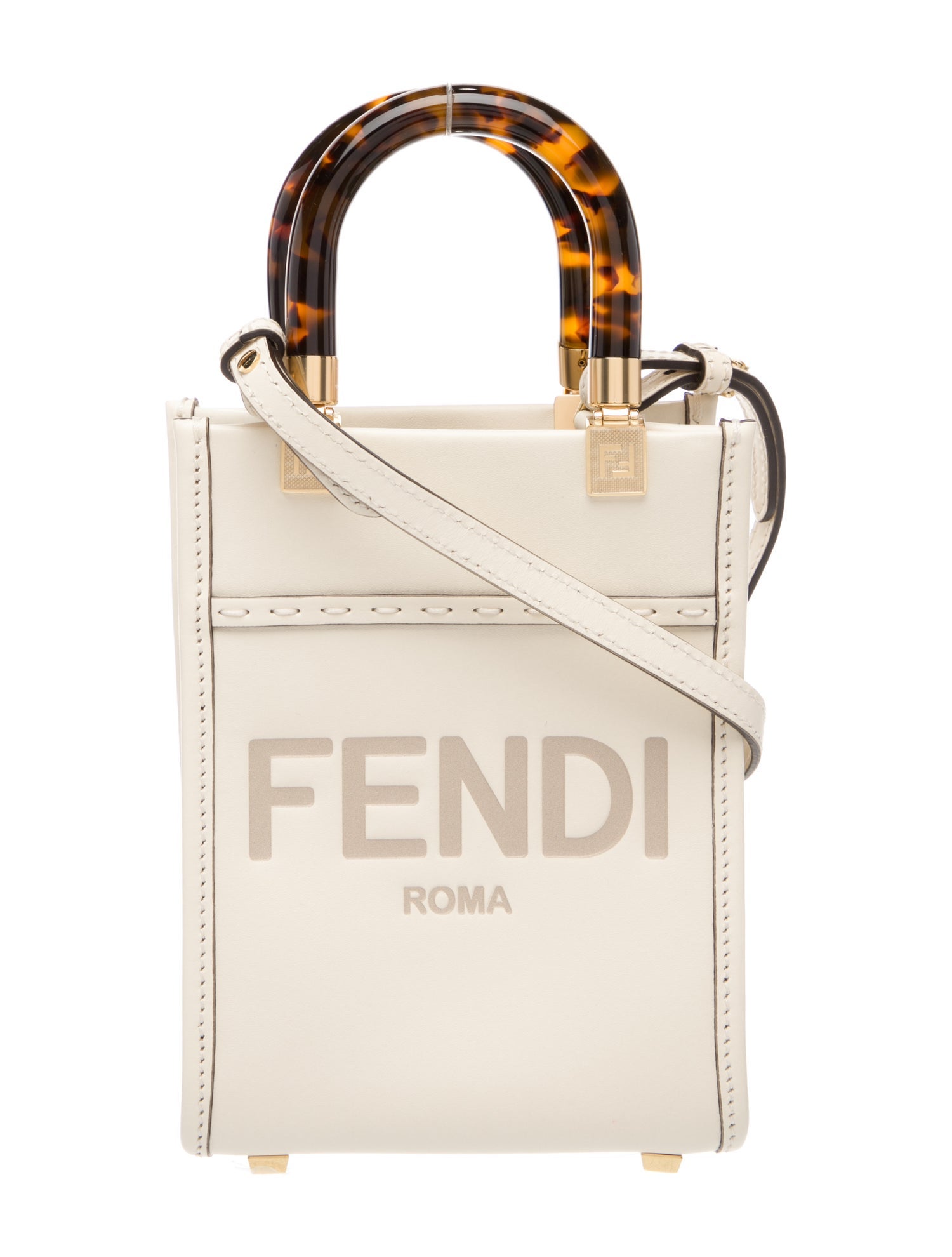Fendi Leather Sunshine Mini