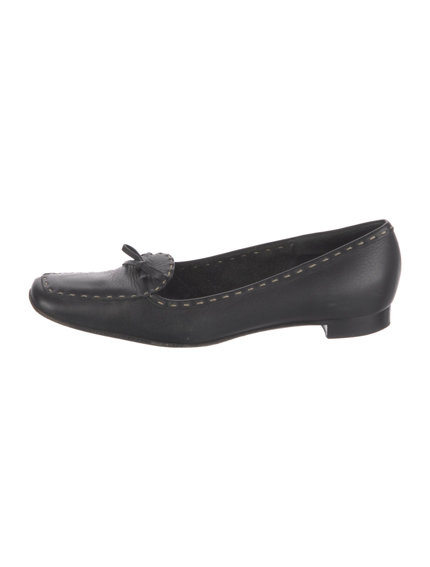 Fendi Leather Mary Jane Flats