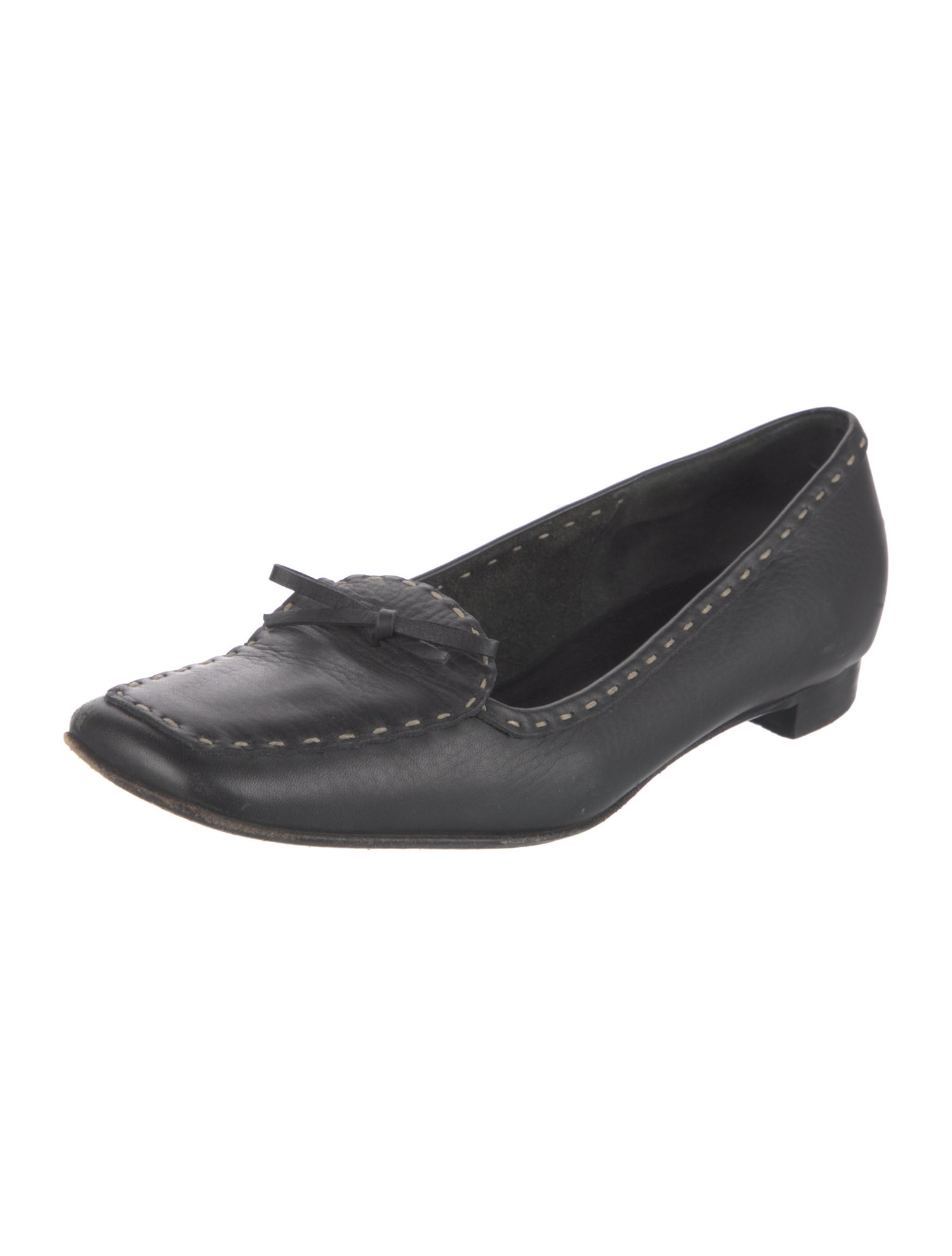 Fendi Leather Mary Jane Flats