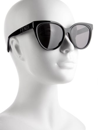 Fendi Cat-Eye Tinted Sunglasses
