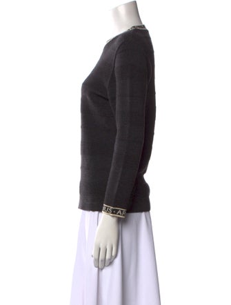 Fendi Wool Crew Neck Sweater