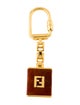 Fendi Logo Metal Keychain