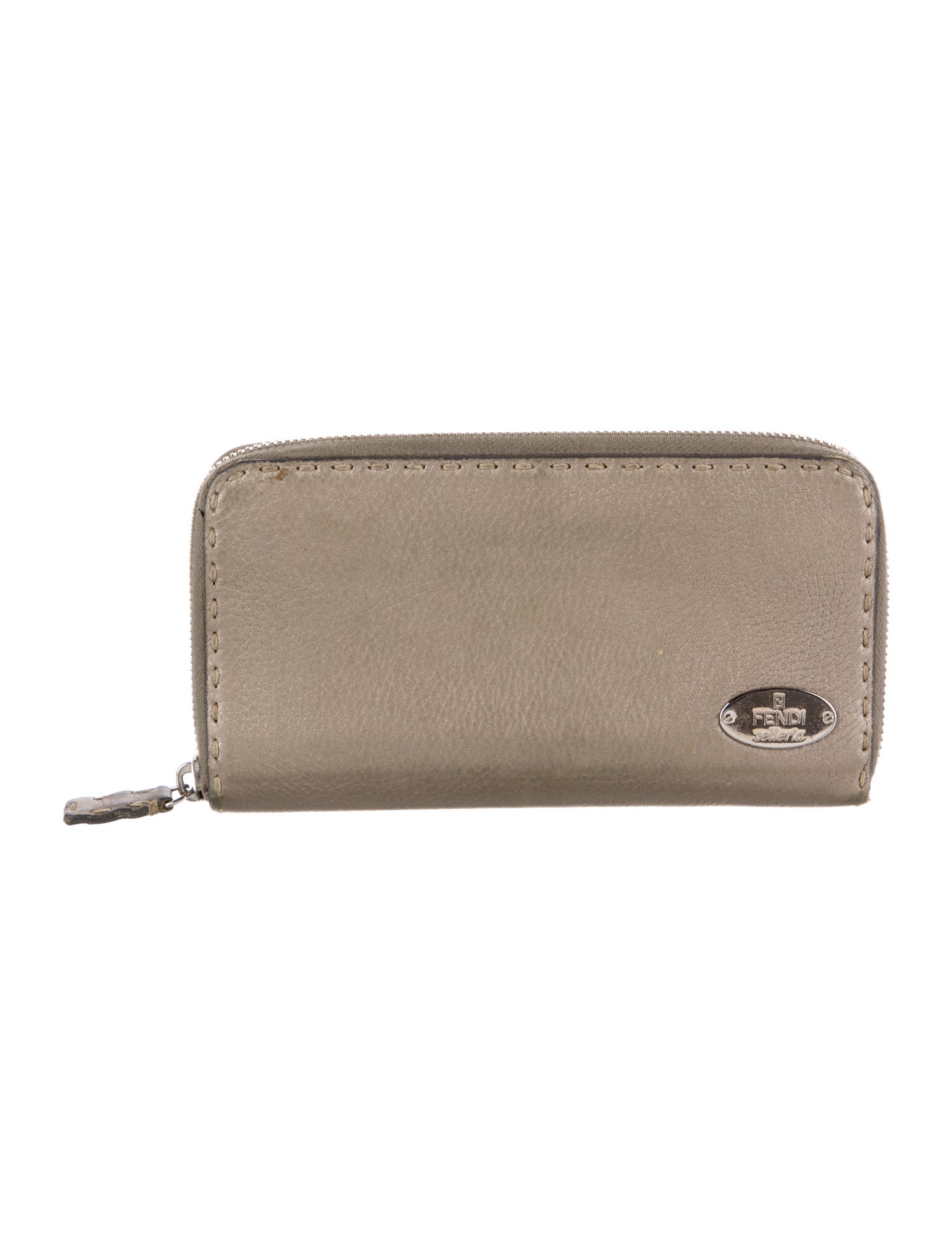 Fendi Sellaria Continental Leather Continental Wallet