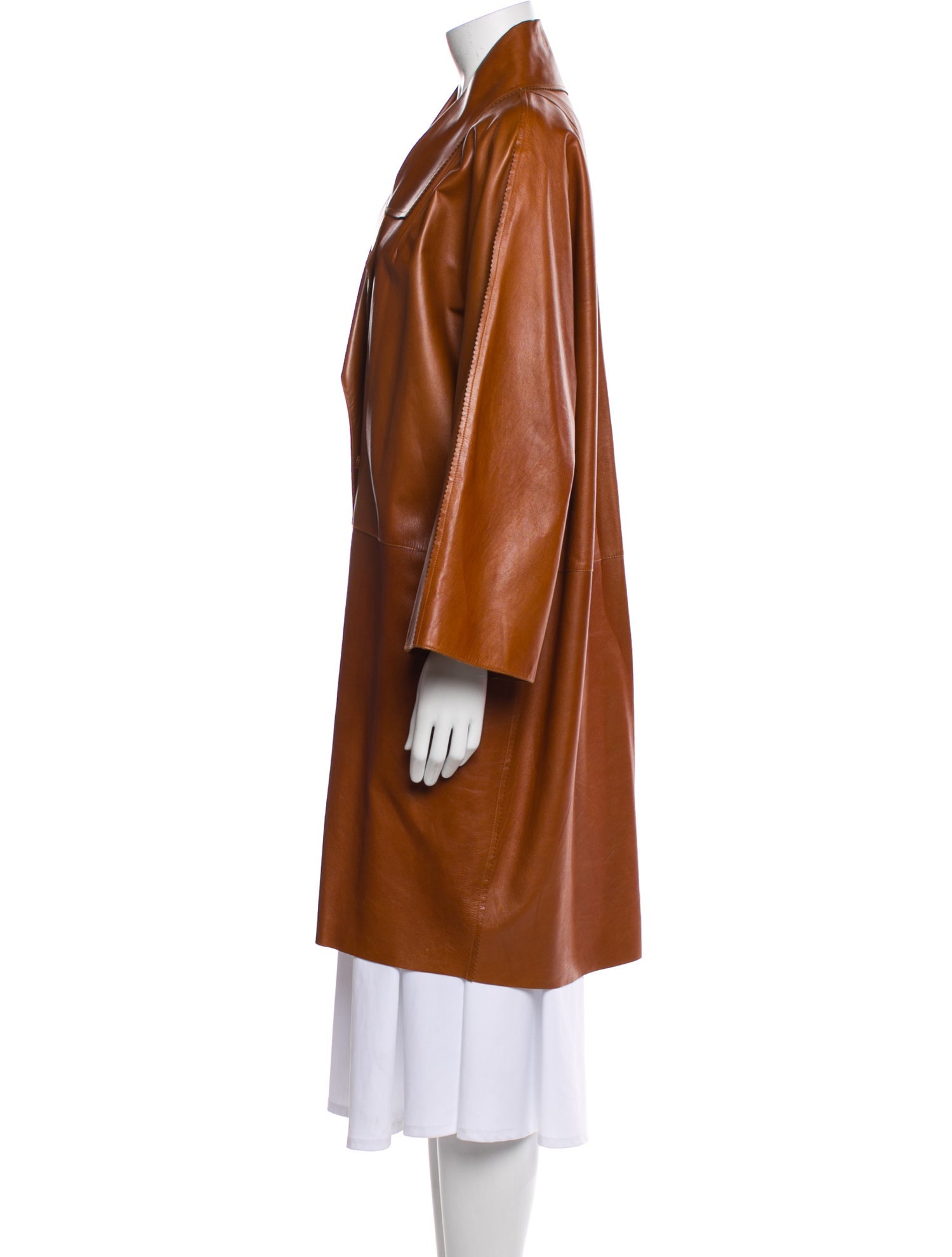 Fendi Leather Coat