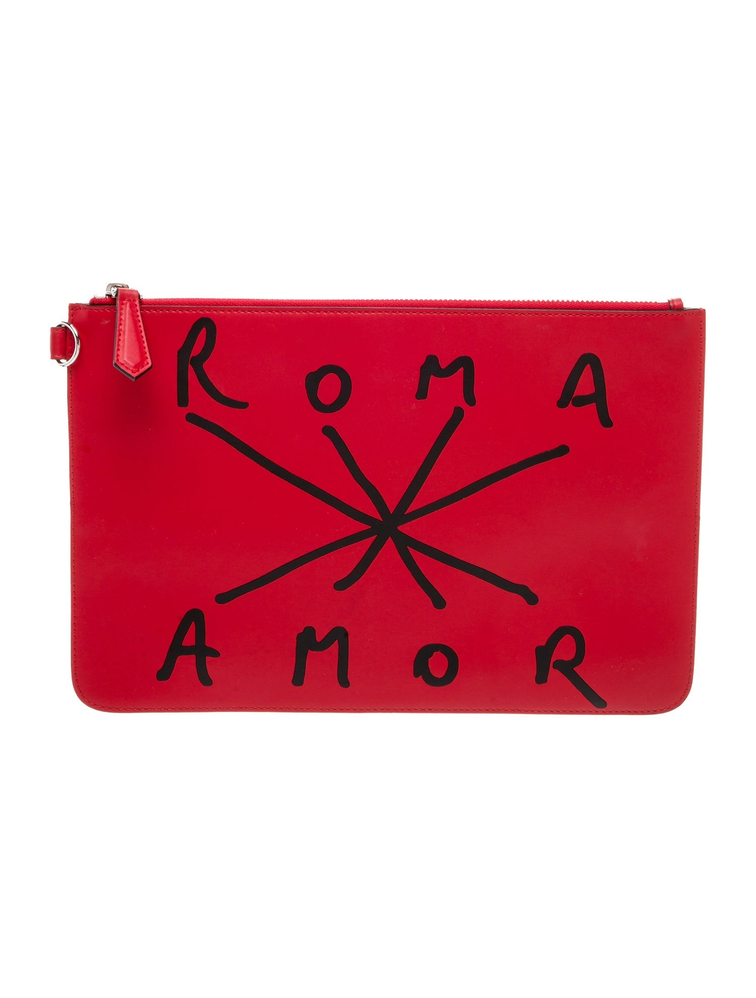 Fendi Leather Clutch