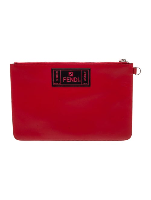 Fendi Leather Clutch