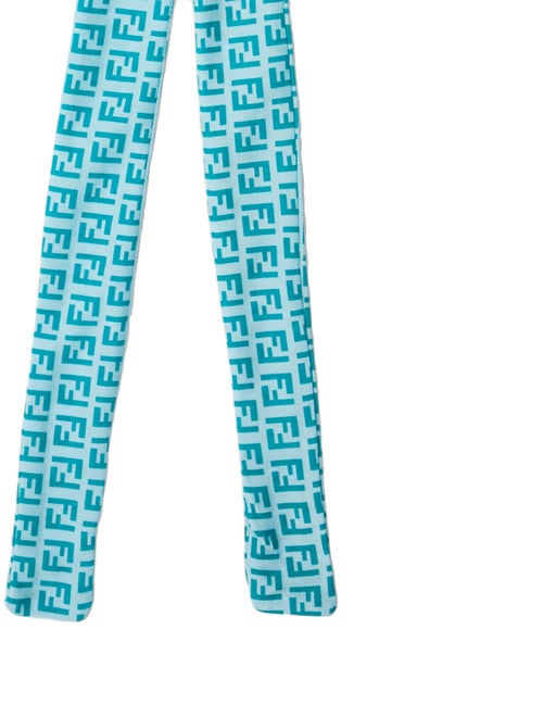 Fendi Zucca FF Logo Printed Scarf