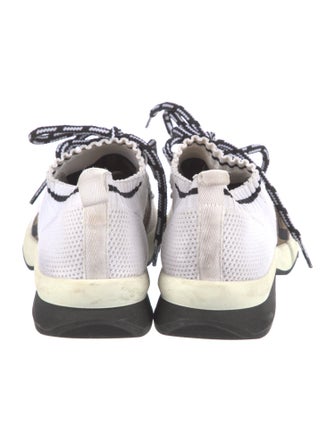 Fendi Zucca FF Logo Mesh Sock Sneakers