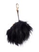 Fendi Synthetic-Blend Leather Trim Keychain Charm