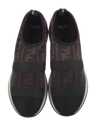 Fendi Zucca FF Logo Mesh Sneakers