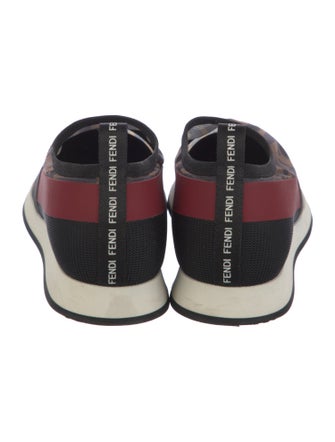 Fendi Zucca FF Logo Mesh Sneakers