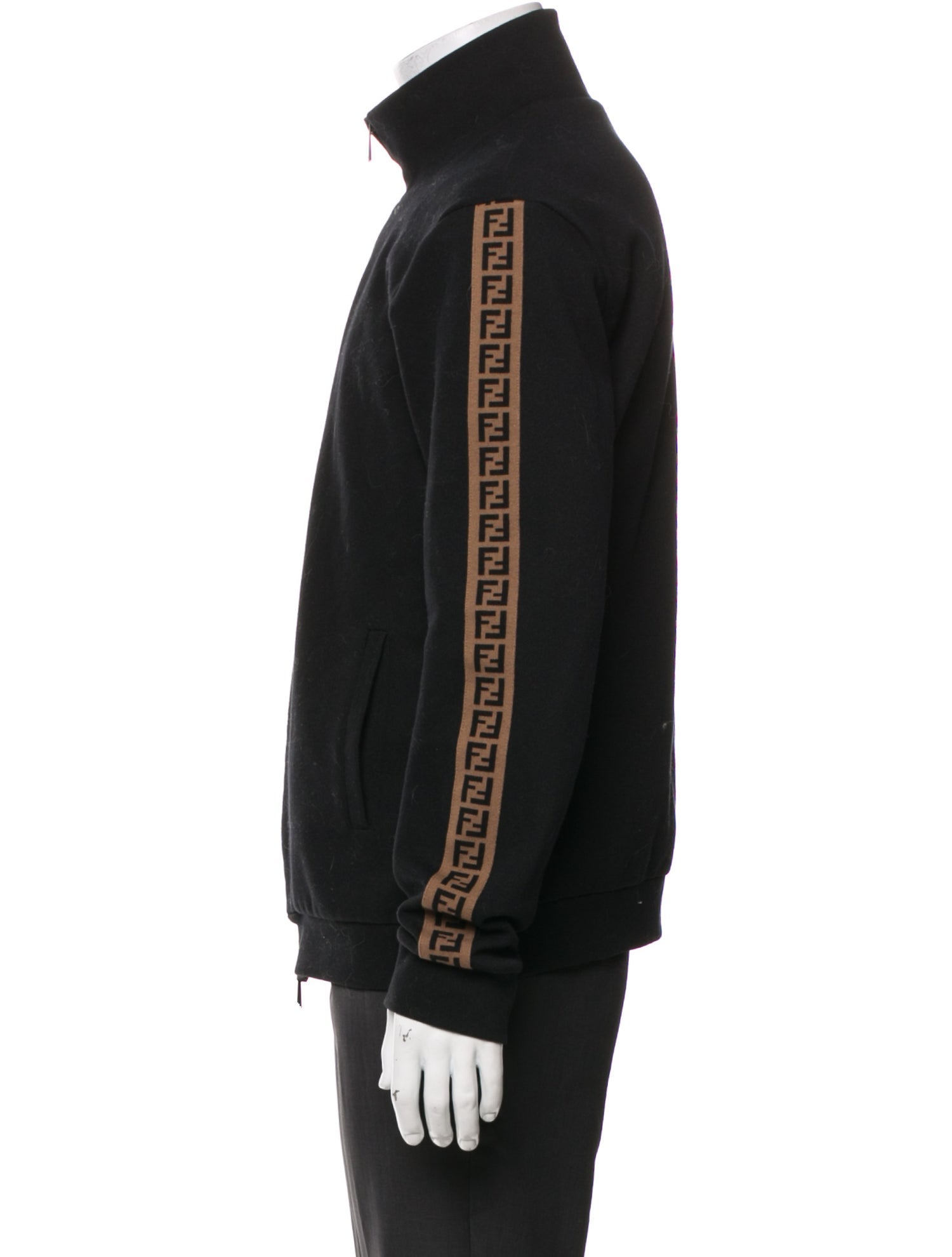 Fendi Zucca FF Logo Bomber Jacket